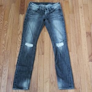 Express straight leg jeans
